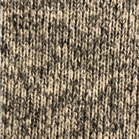 Bass 1/4 Zip Knit Sweater Men’s XL  Mixof Tan and Black - Picture 5 of 6